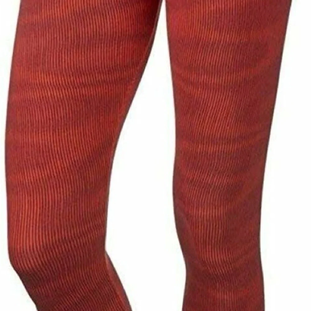 Nike Womens Red & Black Activewear Leggings Yoga Pants Sz S 26”x 28” - Picture 5 of 5